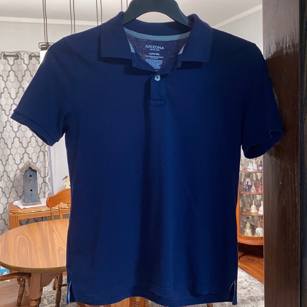 Blue Arizona boys polo